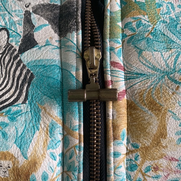 πHPπ Vintage Rare Penguin Shearling Leather Jacket/Coat size M - Picture 9 of 17